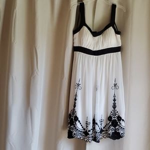 Black and White Dress